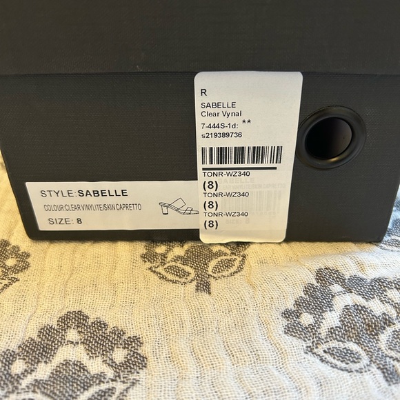 Tony Bianco Sabelle Sandal (Clear) - Picture 6 of 7